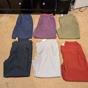 6 Pairs Of Men's Fabletics Pants 38/XXL